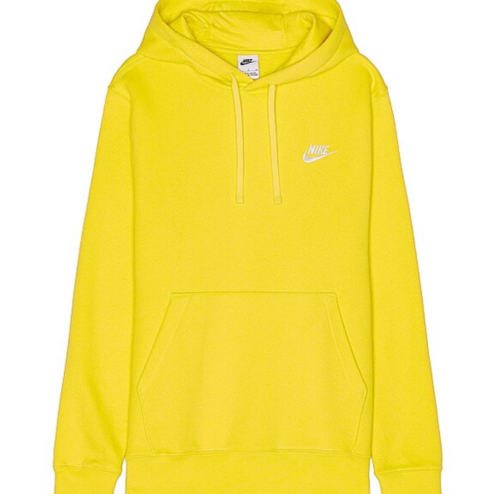NWT Nike hoodie. Bright Yellow! Women’s Large
